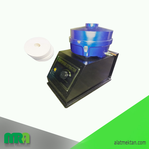 Supplier Alat Lab Centrifuge extractor test set (electric) ASTM D-2173 / AASHTO T-164
For determining bitument concret in hot mixed paving mixture and pavement sample.